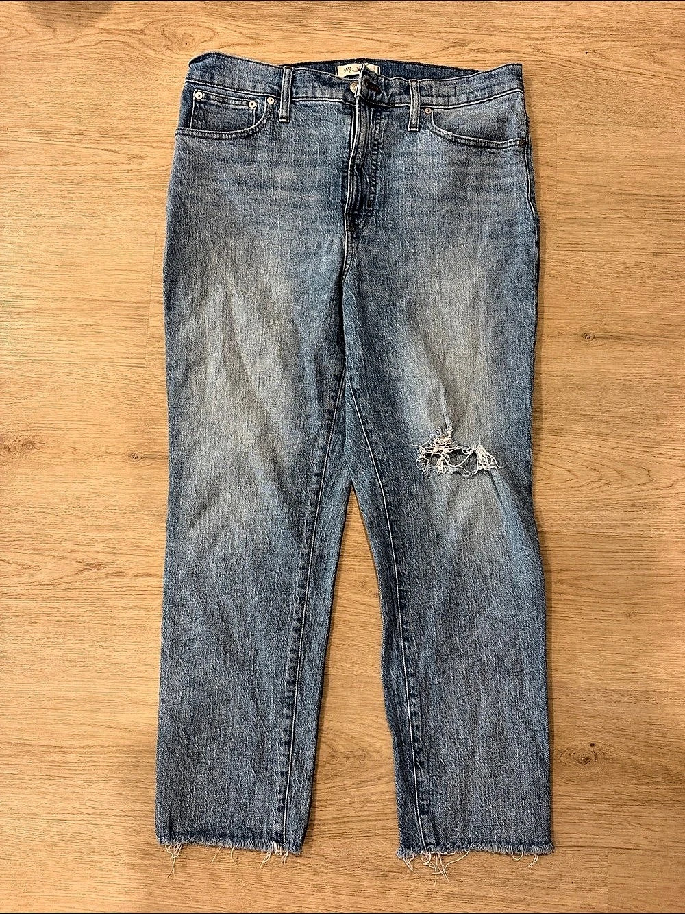 Madewell The Perfect Vintage Jean Straight Leg Jeans Waist 32